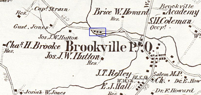 Hopkins, G. M. Atlas of Fifteen Miles Around Washington Including the County of Montgomery, Maryland, 1879. Philadelphia, PA: F. Bourquin, 1879. Page 21.